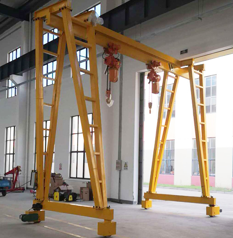 雙電動(dòng)葫蘆小型龍門(mén)吊